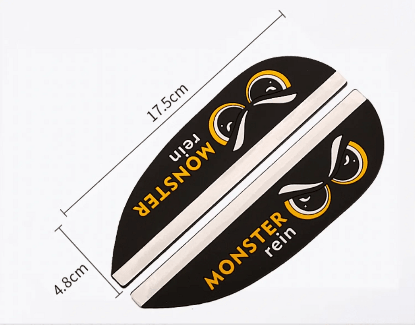 車のバックミラー防雨シールド|雨が降っている時にバッグミラーが見えなくて車の運転に影響するので、これを貼ったら解決できます。