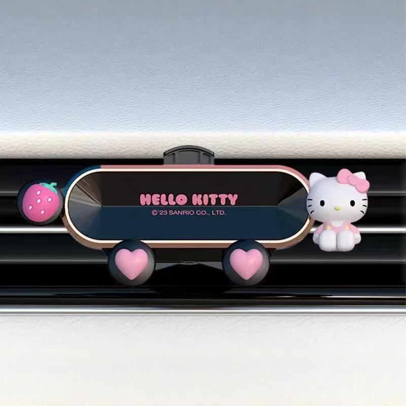 車載スマホホルダー 空調吹き出し口用 重力式ナビゲーションスタンド