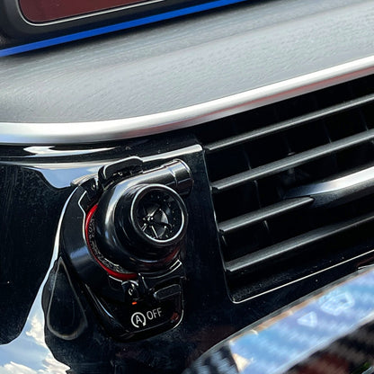 車用品 車装飾アクセサリー ターボワンボタンスタート装飾カバー 車内ボタン装飾保護カバー スタートボタンデコレーションリング