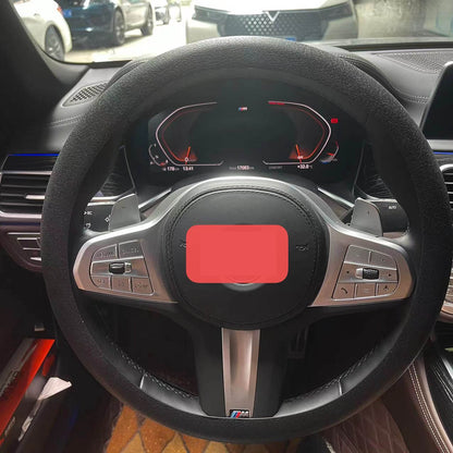 車用シリコーンステアリンググリップ 全車種対応 四季用 薄型 ファッションデザイン 汗を吸収し 滑りにくく 柔らかい質感