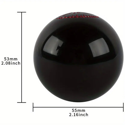 汎用フィット車用シフトノブ、マニュアル/オートマチックトランスミッション対応、スマイリングスカルデザイン、車両内装装飾アクセサリー